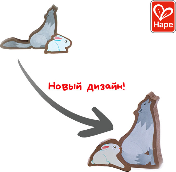 Изображение товара Развивающая игра Hape Умняша Королевство Животных / E1656_HP