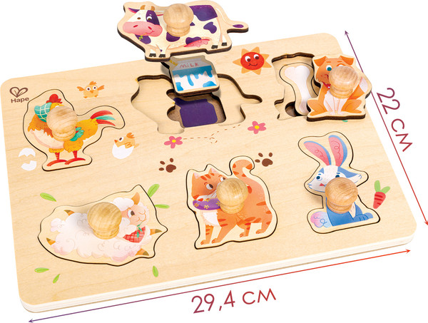 Изображение товара Сортер Hape Умняша Фермерский дворик / E1655_HP