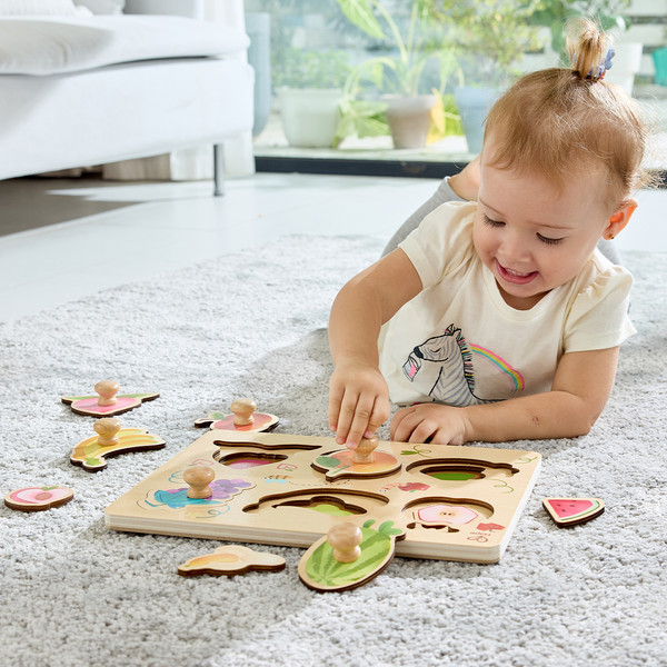 Изображение товара Сортер Hape Умняша Фрукты / E1654_HP