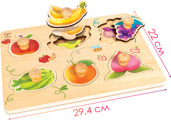 Изображение товара Сортер Hape Умняша Фрукты / E1654_HP