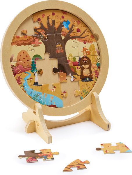Изображение товара Развивающая игра Hape Умняша пазлы Времена Года / E1653_HP