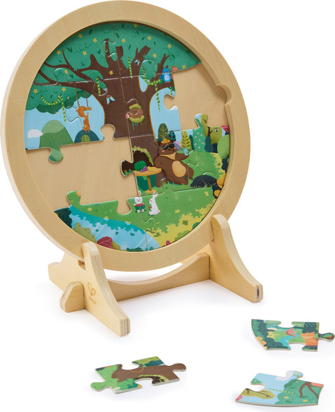 Изображение товара Развивающая игра Hape Умняша пазлы Времена Года / E1653_HP