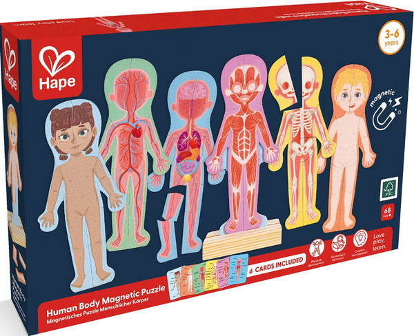 Изображение товара Развивающая игра Hape Умняша Строение тела человека / E1652_HP