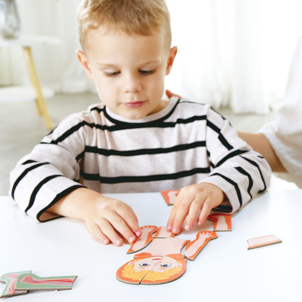 Изображение товара Развивающая игра Hape Умняша Строение тела человека / E1652_HP