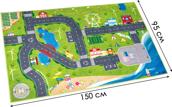 Изображение товара Игровой коврик Hape Дорожное движение / E3796_HP