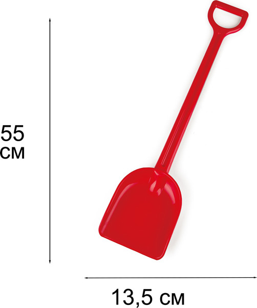 Изображение товара Лопата игрушечная Hape Лопата для песка / E4059_HP (красный)
