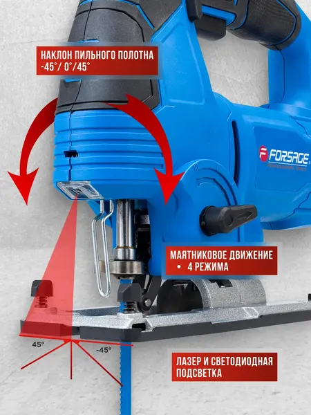 Изображение товара Электролобзик Forsage F-M1Q-A-JS5502D (62 013)