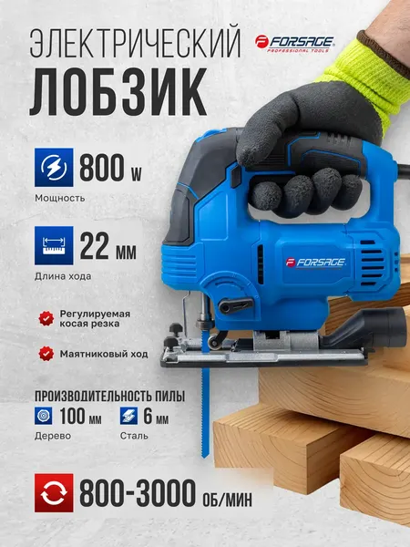 Изображение товара Электролобзик Forsage F-M1Q-A-JS5502D (62 013)