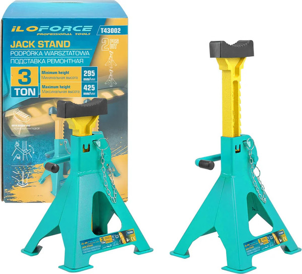Изображение товара Набор подставок под автомобиль ILOforce IF-T43002 (61353)