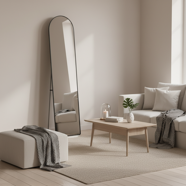 Изображение товара Зеркало Saniteco M-aluminum 160x40 (черный)