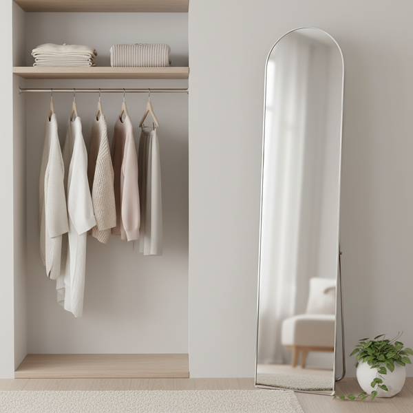 Изображение товара Зеркало Saniteco M-aluminum 160x40 (серебристый)