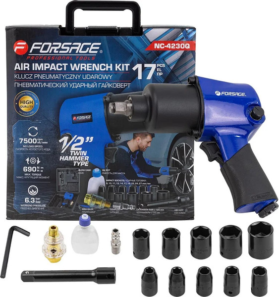 Изображение товара Пневмогайковерт Forsage F-NC-4230Q (61 557)