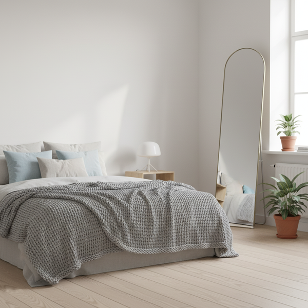 Изображение товара Зеркало Saniteco M-aluminum 160x40 (бежевый)