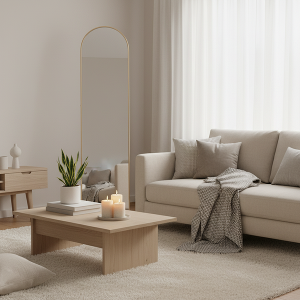 Изображение товара Зеркало Saniteco M-aluminum 160x40 (золото)