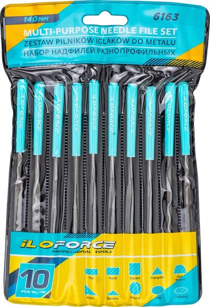 Изображение товара Набор надфилей ILOforce 60 880 / IF-6163