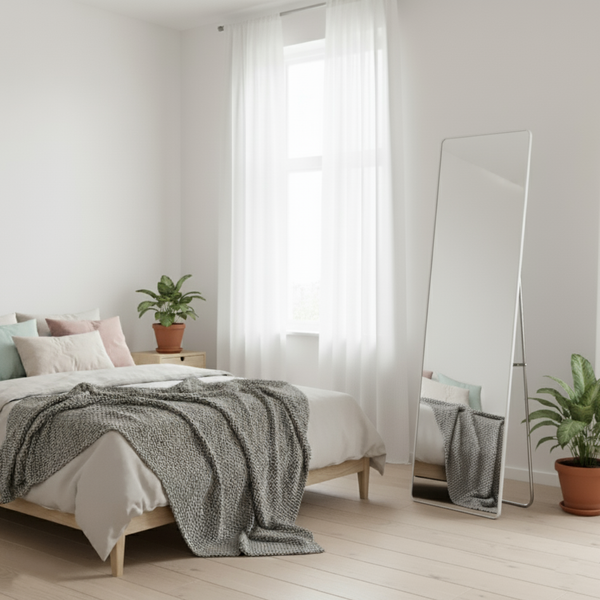 Изображение товара Зеркало Saniteco Fillet Corner 160x50 (белый)