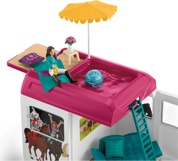 Изображение товара Игровой набор Schleich Школа верховой езды с лошадьми и наездниками 42619