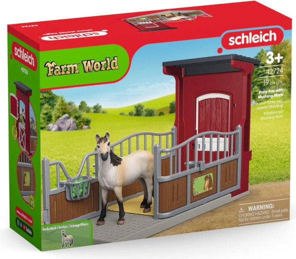 Изображение товара Игровой набор Schleich Загон для лошадей / 42724