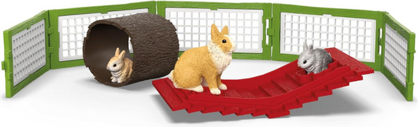 Изображение товара Игровой набор Schleich Клетка для кроликов / 42728