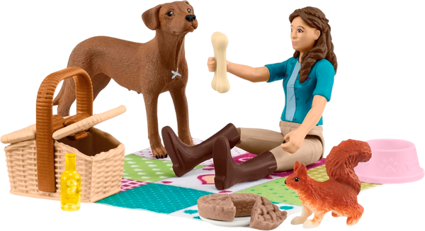 Изображение товара Игровой набор Schleich Набор пикник / 42746