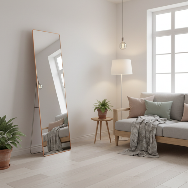 Изображение товара Зеркало Saniteco Fillet Corner 165x60 (золото)