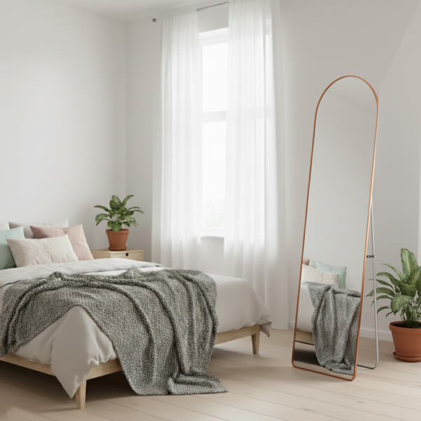 Изображение товара Зеркало Saniteco Archway 160x50 (золото)