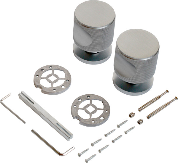 Изображение товара Ручка дверная Аллюр Art Collection Maxima MSC 58160 (матовый хром)