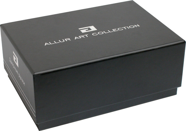 Изображение товара Ручка дверная Аллюр Art Collection Maxima BL 58150 (матовый черный)