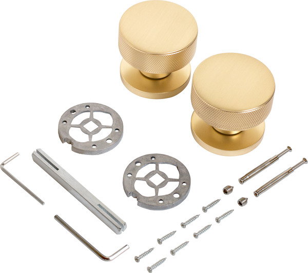 Изображение товара Ручка дверная Аллюр Art Collection Ideale MSG 57170 (матовое золото)