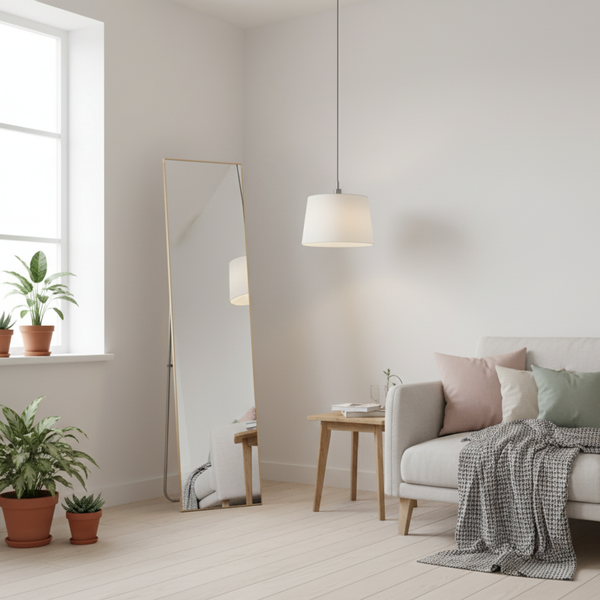 Изображение товара Зеркало Saniteco Right Angle 151x42 (золото)