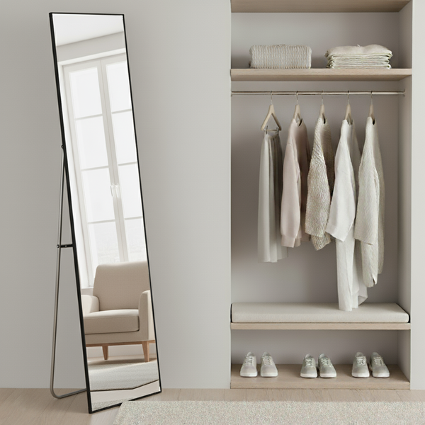 Изображение товара Зеркало Saniteco Right Angle 160x50 (черный)