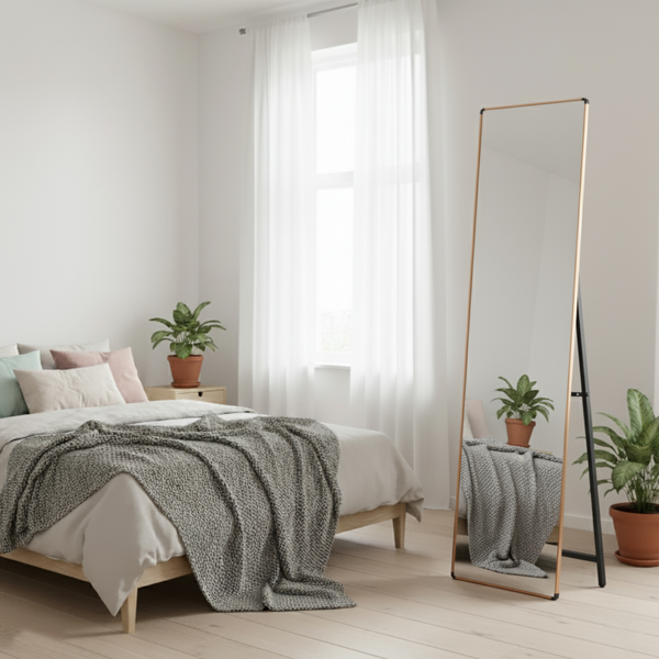 Изображение товара Зеркало Saniteco 22-02 160x50 (золото)