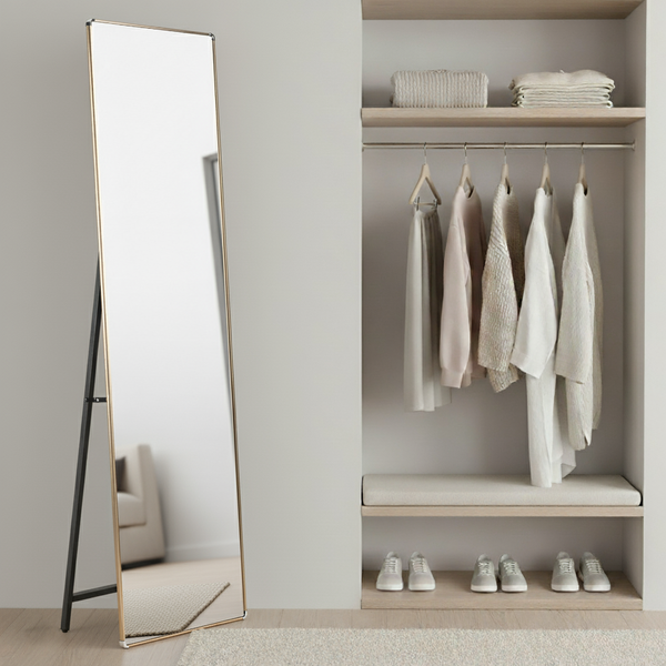 Изображение товара Зеркало Saniteco 22-02 160x50 (золото)