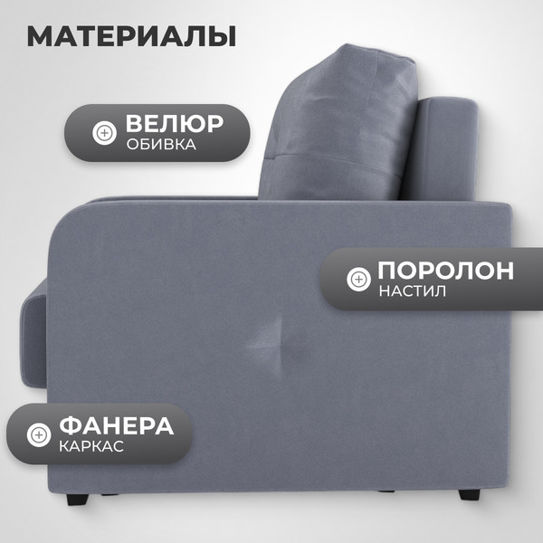 Изображение товара Кресло-кровать Mio Tesoro Винтер (velutto 32)