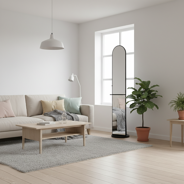 Изображение товара Зеркало Saniteco 20-04 166x30 (черный)
