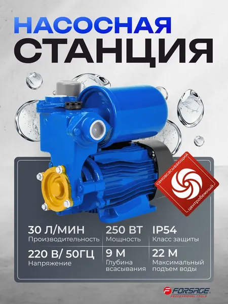 Изображение товара Поверхностный насос Forsage F-PS170 Copper (61 159)