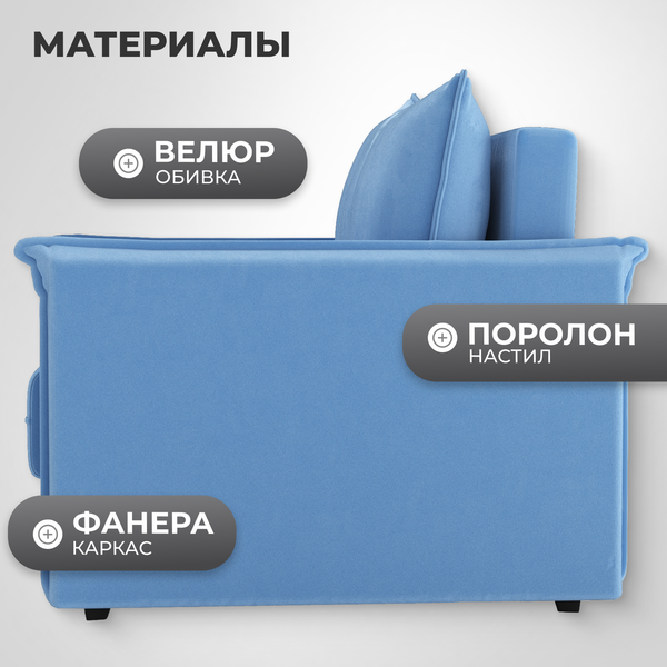 Изображение товара Кресло-кровать Mio Tesoro Листерби (velutto 72)