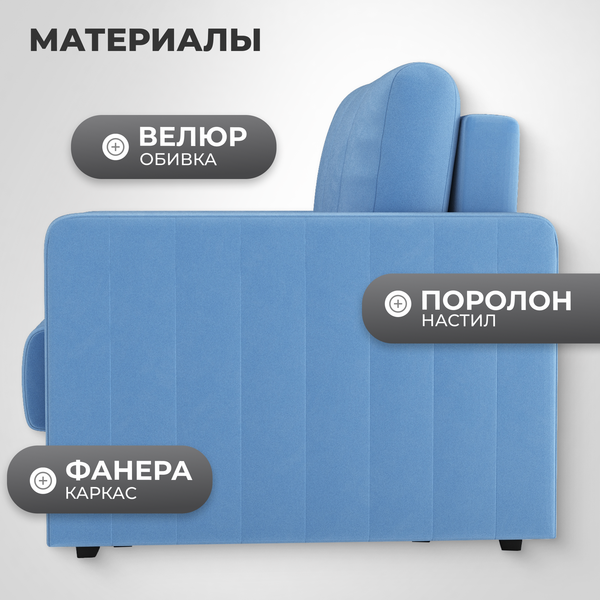 Изображение товара Кресло-кровать Mio Tesoro Миссури (velutto 72)