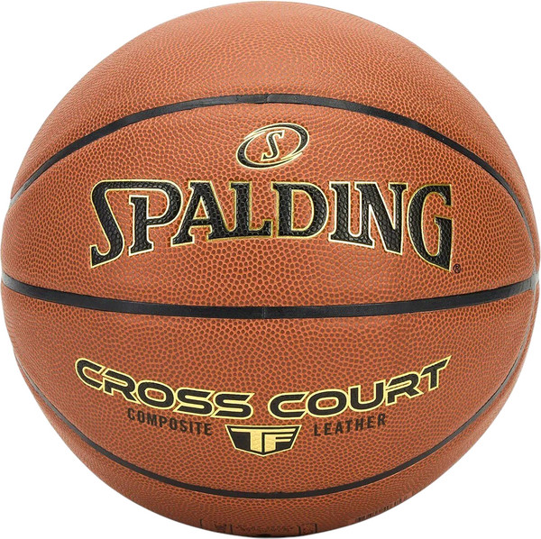 Изображение товара Баскетбольный мяч Spalding TF Cross Court 76931Z (размер 7, коричневый/черный)
