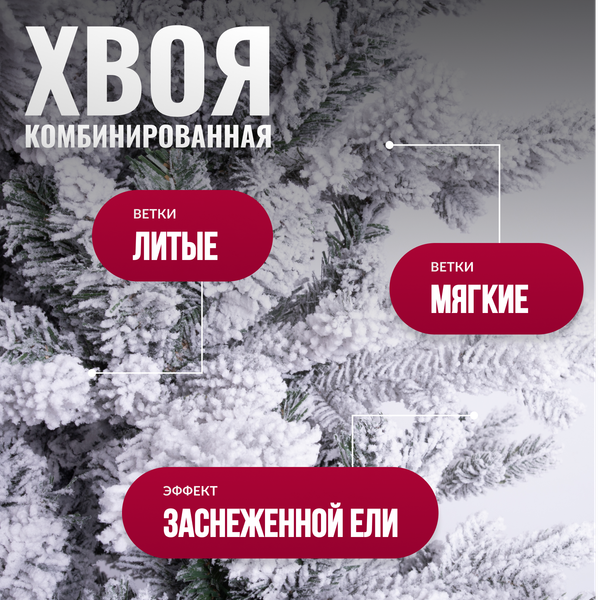 Изображение товара Ель искусственная Winter Fun Drop 180 / 24117