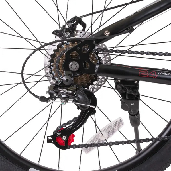 Изображение товара Велосипед Tech Team Storm 24 2024 / NN002551 (черный)