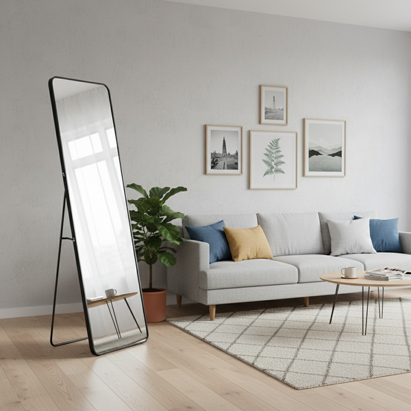 Изображение товара Зеркало Saniteco B-01 160x50 (черный)