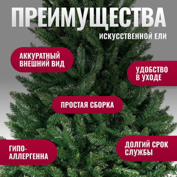 Изображение товара Ель искусственная Winter Fun Drop 180 / 24801