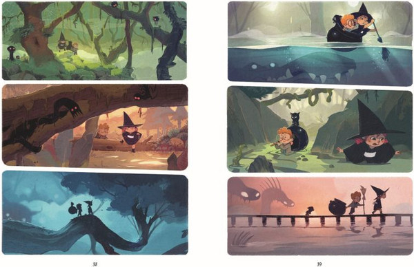 Изображение товара Комикс Эксмо Брюм - маленькая ведьма. Том 1, твердая обложка (Жером Пелиссие)