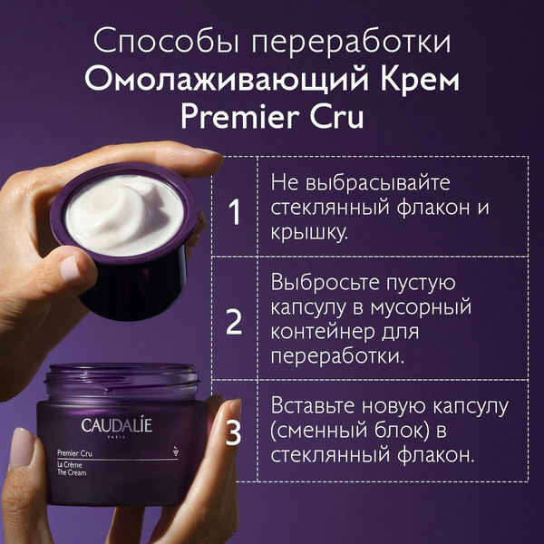 Изображение товара Крем для лица Caudalie Premier Cru Омолаживающий для лица и шеи (50мл)