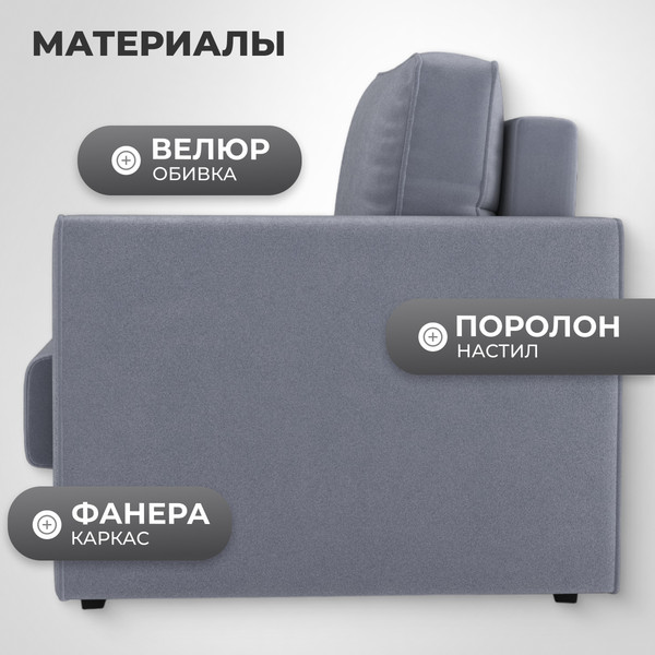 Изображение товара Кресло-кровать Mio Tesoro Кронус (velutto 32)