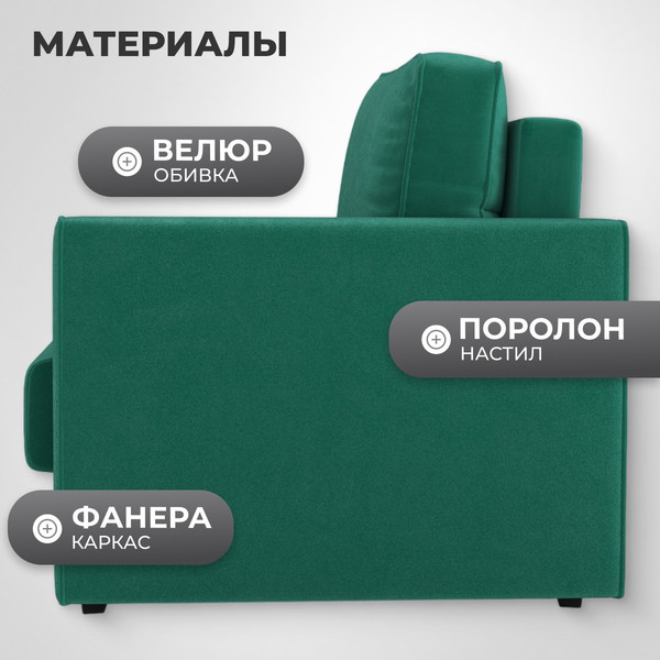 Изображение товара Кресло-кровать Mio Tesoro Кронус (velutto 33)