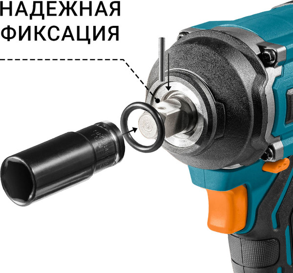 Изображение товара Аккумуляторный гайковерт Bort BSR-21U-S (93418675)