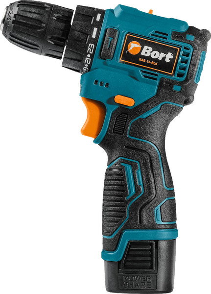 Изображение товара Аккумуляторная дрель-шуруповерт Bort BAB-16-BLK (93414868)
