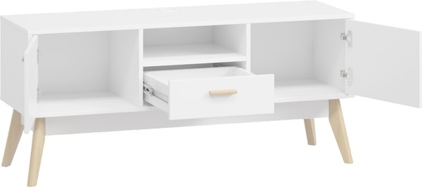 Изображение товара Тумба ЛофтМебель Олимпик ТВ №2 / VR-00003274 (белый)